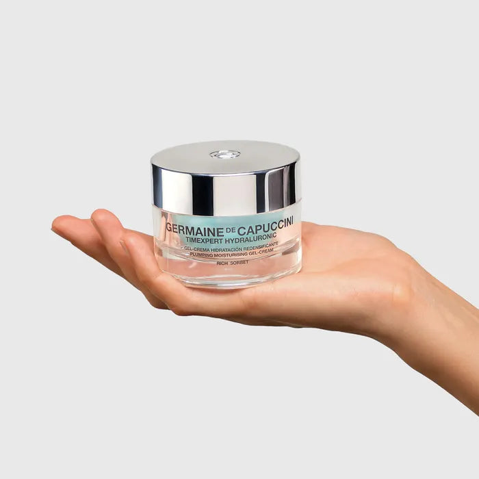 Timexpert Hydraluronic Plumping Moisturising Cream rich sorbet 50ml