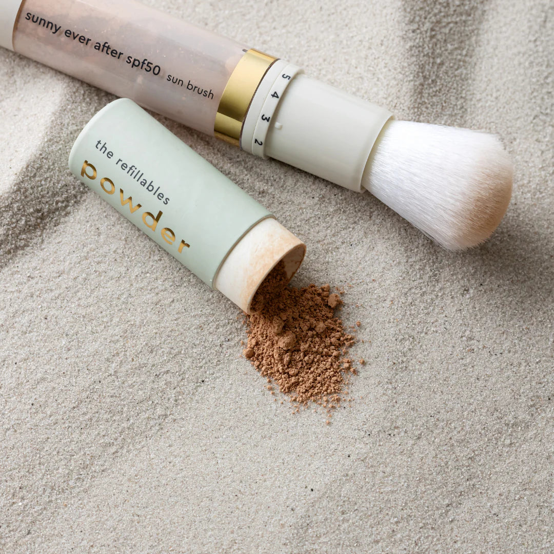 refill powder sun brush / sunny ever after spf50