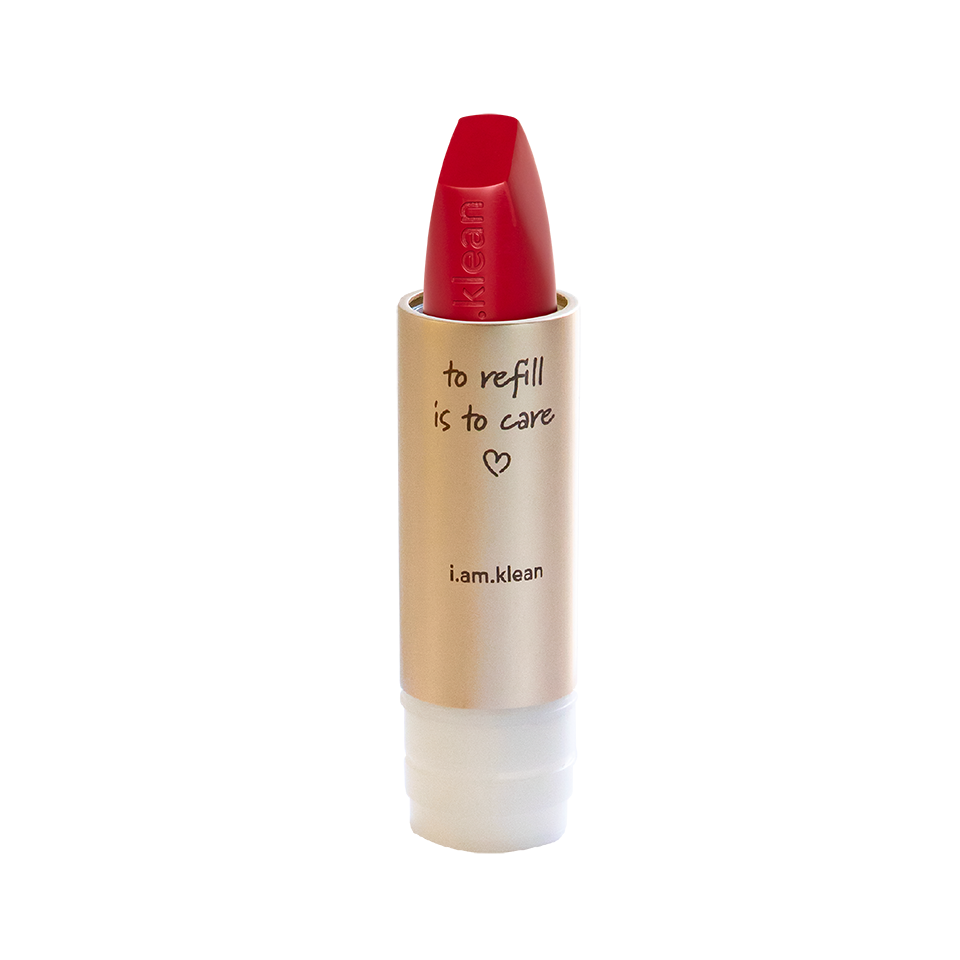Refillable lipstick vulling - crimson
