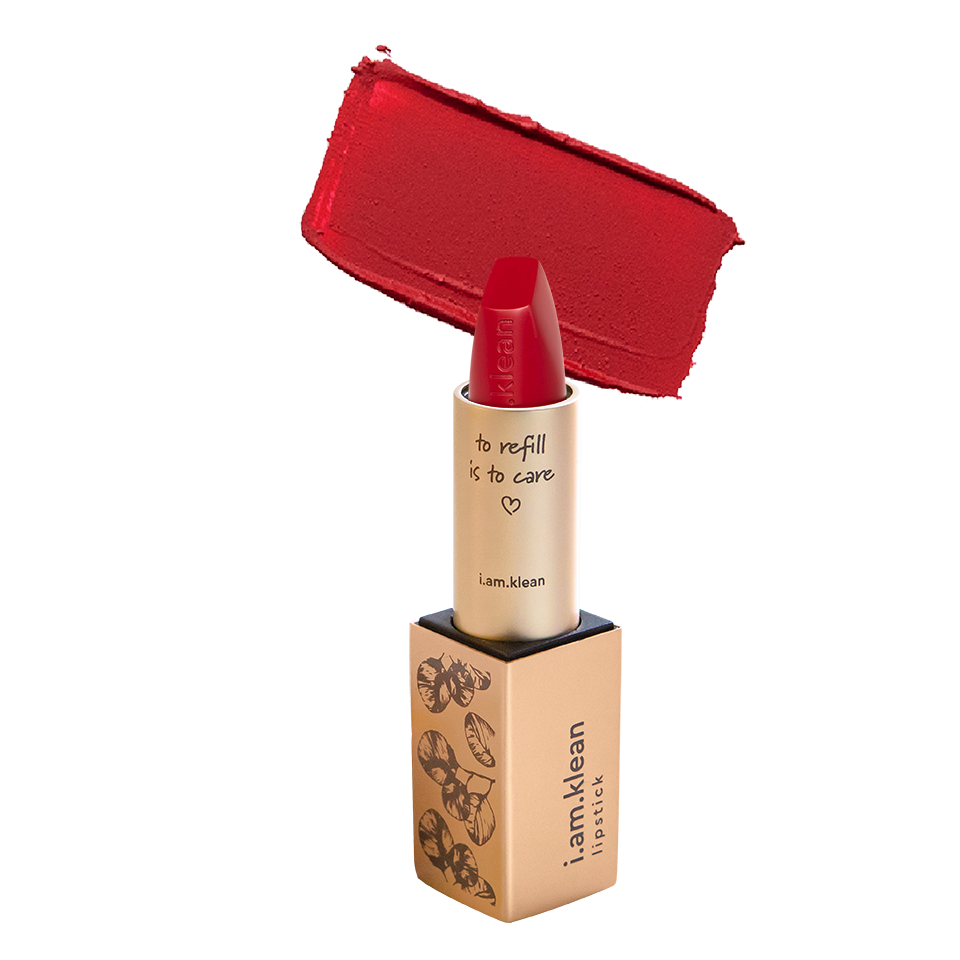 Refillable lipstick vulling - crimson