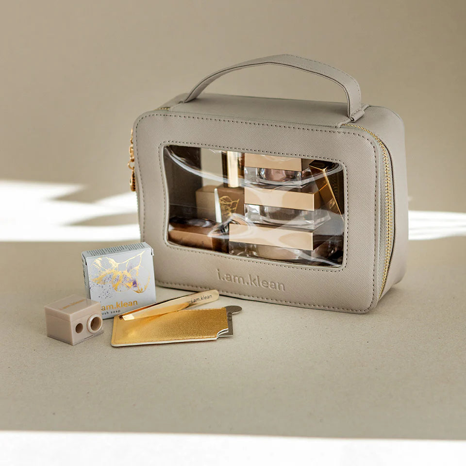 SALE Make-up bag met venster