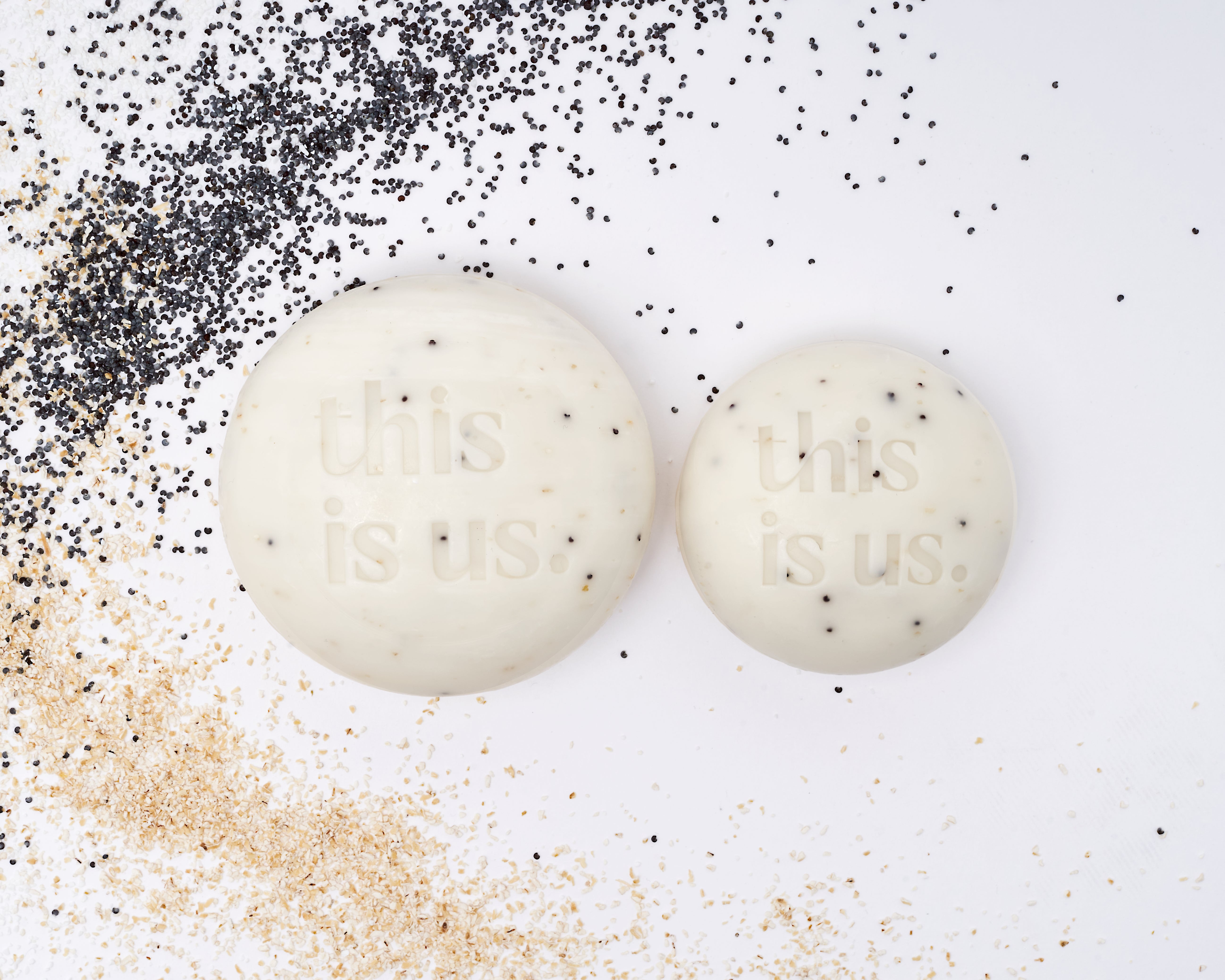 SCRUB SOAP BAR "THIS IS SOAP." 125GR